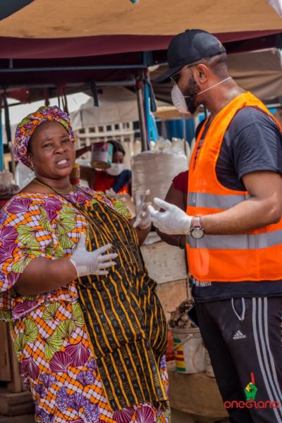 Jonathan Mensah Foundation And One Ghana Volunteers Join Forces Against Coronavirus