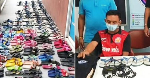 Man steals 126 slippers to ‘kiss, cuddle and have sex with them’ (Photos)