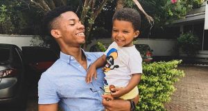 KiDi with his son Zayne
