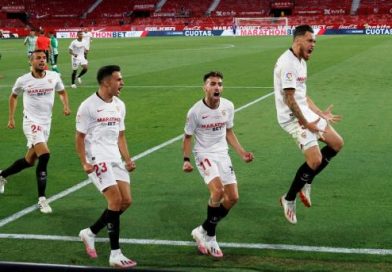 VIDEO: Ocampos shines as Sevilla win derby in La Liga return