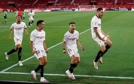 VIDEO: Ocampos shines as Sevilla win derby in La Liga return