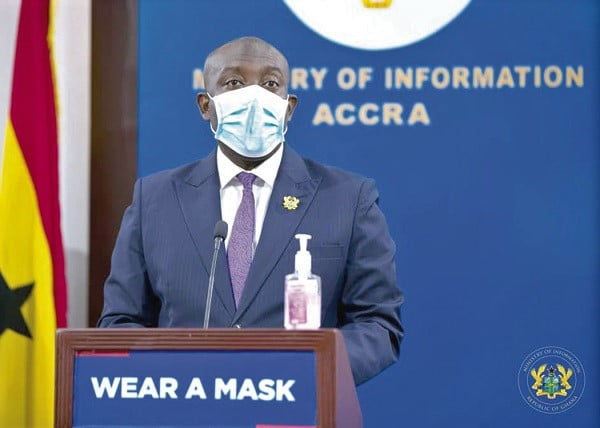 Persons who fail to wear face mask could be jailed for 10 years - Oppong Nkrumah