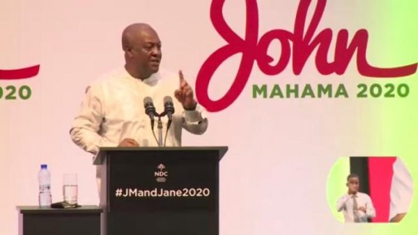 I’ll introduce ‘Operation Sting’ in next NDC government to deal with corruption – Mahama