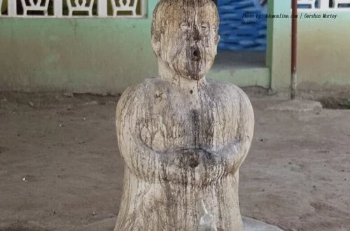 Chief Turns Shrine into a Prayer Camp; Presided Over by Catholic Church -VIDEOS 1 Chief Turns Shrine into a Prayer Camp; Presided Over by Catholic Church -VIDEOS