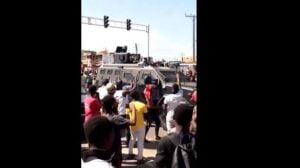 Video: Heavy Police And Military Presence At Awoshie After Residents Blocked Road