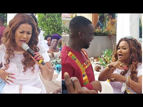 Nana Ama Mcbrown Displays Serious Dancing Moves At Joe Mettle’s Wedding (+Video)