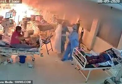 Ventilator Bursts Into Flames In COVID-19 Isolation Centre