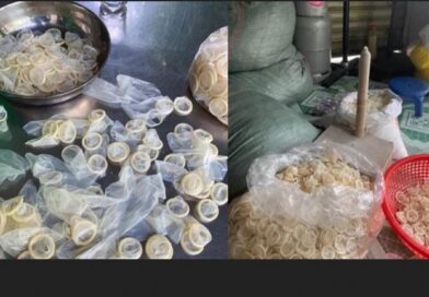 Police Seized 324,000 Used Condoms Washed and Resold In A Raid