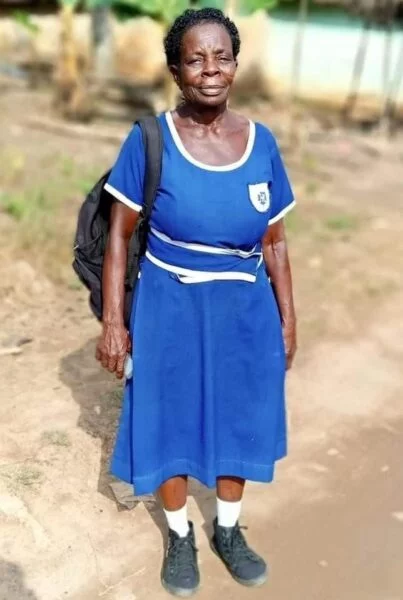 JUST IN: Meet The 60-year-old JHS Woman Writing the 2020 BECE - The Oldest BECE Candidate -S EE PHOTOS