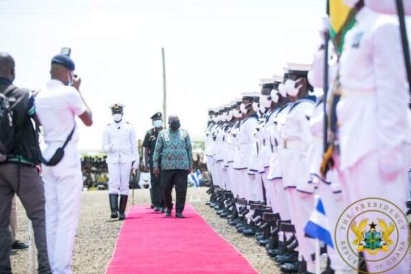 Akufo-Addo Dresses In Mahama’s Cloth to Commission NDC’s Projects