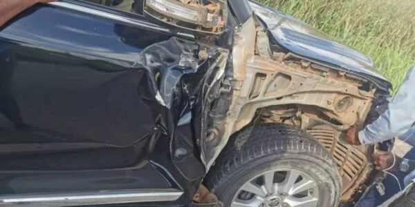 NPP's Sammy Awuku Involved In Car Crash On Ejisu-Konongo Road