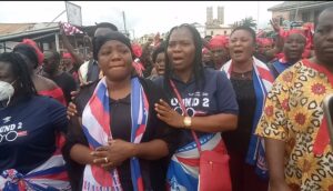 The Late MP for Mfantsiman's Wife Has Submitted Her Forms To The Electoral Commission Today As New PC