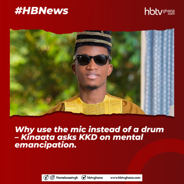 Why Use The Mic Instead Of A Drum – Kinaata Asks KKD