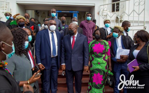 John Mahama at Court scaled