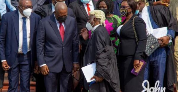 [Photos] Check Mahama’s First Appearance In Supreme Court Over Election Petition Case