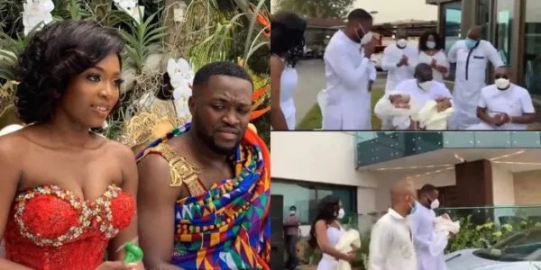 Adorable: 6 Hot Photos: #Kency2020 - Kennedy Osei And Wife, Tracy Show Off Their Beautiful Baby Girls