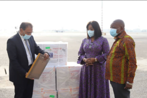 Ghana Receives 50,000 Covid-19 Vaccines Doses From India