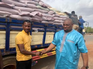 Farouk Aliu Mahama Donates 1000 Bags of Sugar to Muslim Community in Yendi