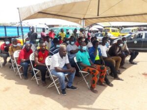 Sunyani MTTD, DVLA And NRSA Step Sensitisation Of Road Users