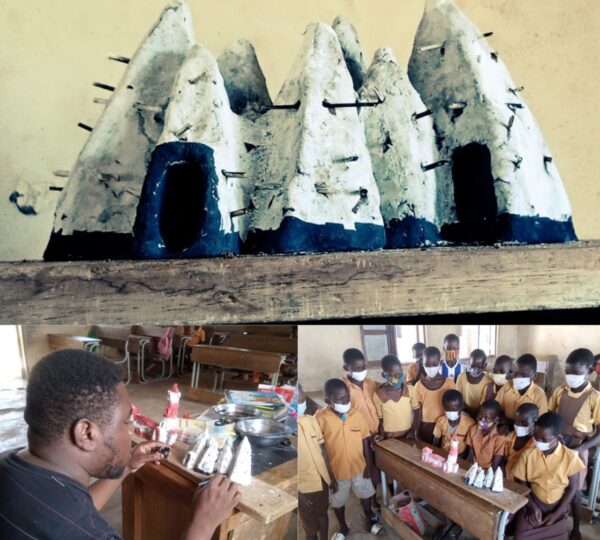Teacher uses clay to model tourist sites for pupils unable to afford educational trip to see