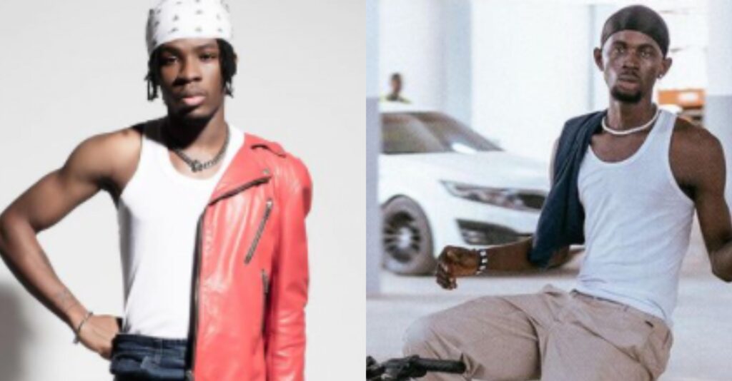 Joeboy hints collaboration with Black Sherif 1 Joeboy and Black Sherif scaled 1