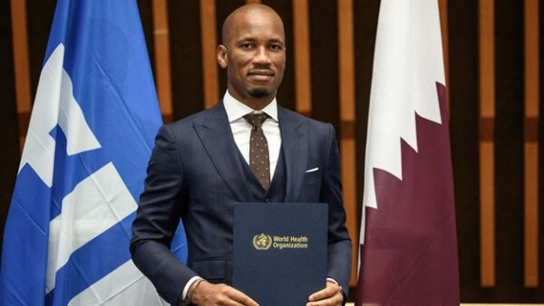 Chelsea legend Drogba named WHO Ambassador for Sports and Health