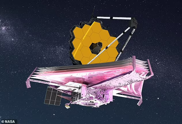 NASA said its James Webb Space Telescope (depicted here in space) will capture light from atmospheres of exoplanets to read which gases are present to potentially identify tell-tale signs of habitable conditions