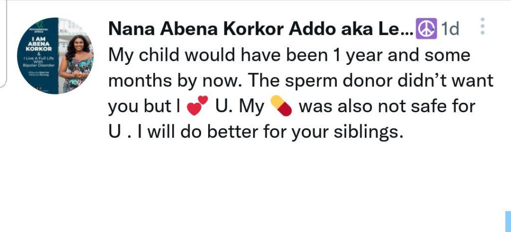 My child would have been over 1 year by now – Abena Korkor 1 my child would have been over 1 year by now abena korkor