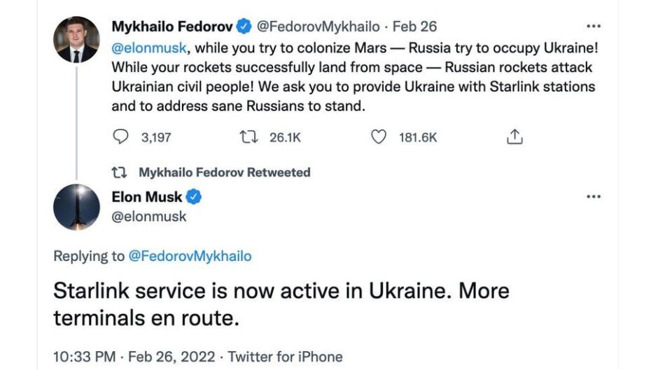 twitter is part of our war effort ukraine minister scaled