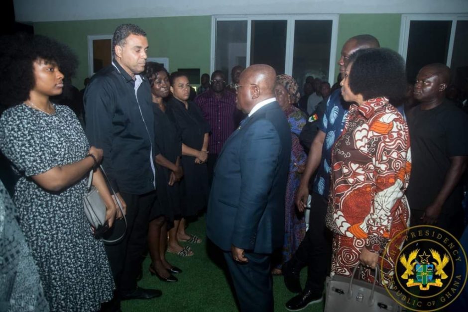 akufo addo consoles family of bishop dag heward mills over death of his son scaled