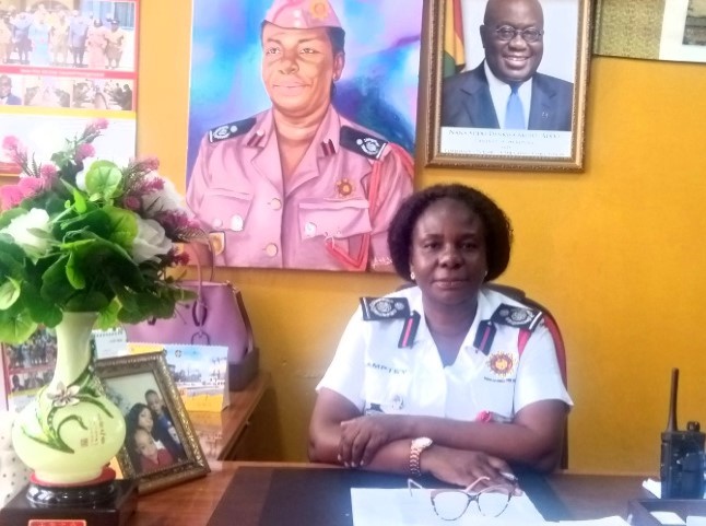 ghana national fire service urges a fire free easter