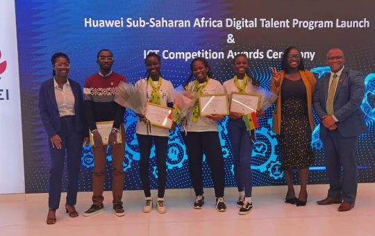 ghana places 2nd in 2021 22 huawei ict competition regional finals