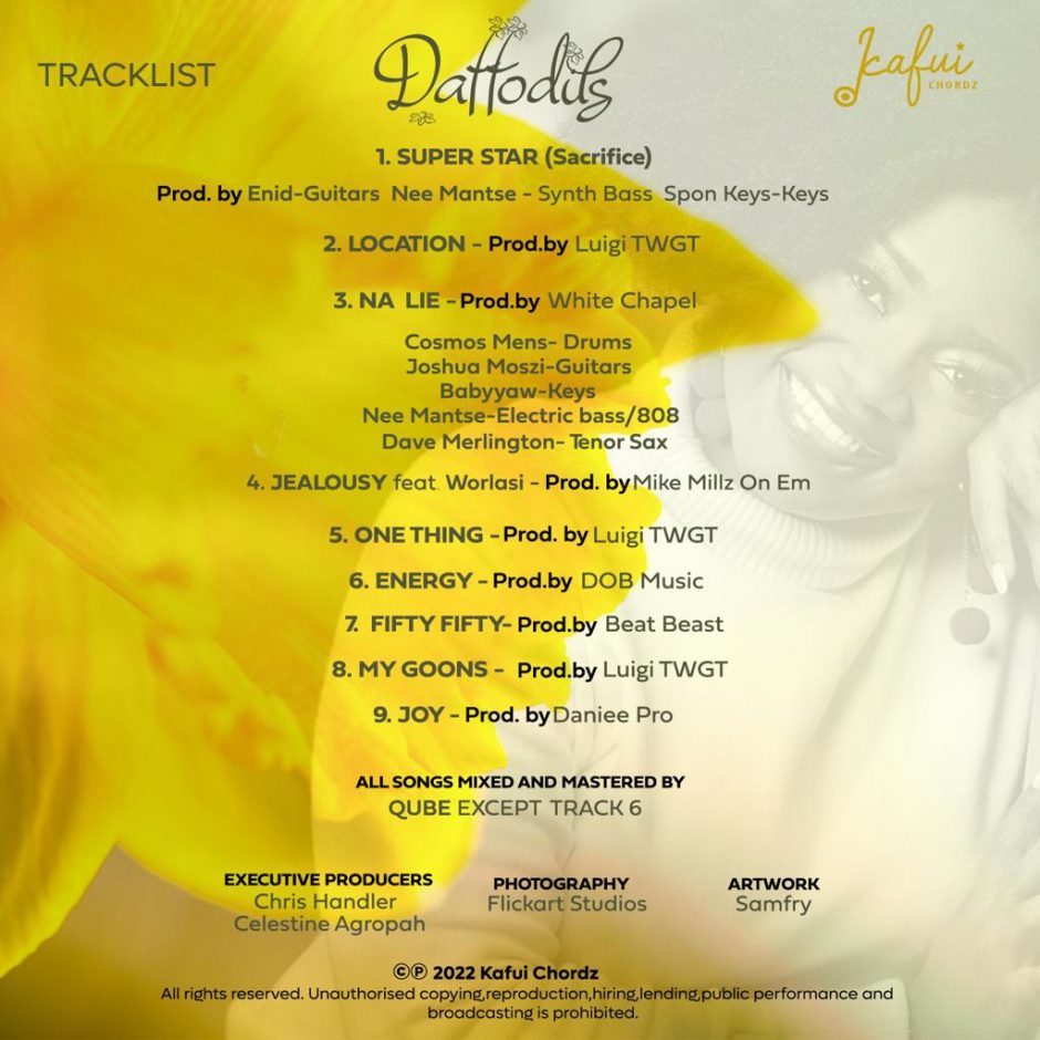 kafui chordz finally releases daffodils album scaled