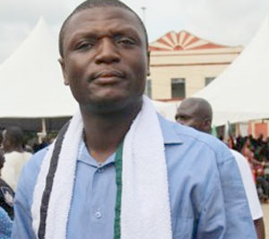 kofi adams poused to continue lobbying for roads in his constituency