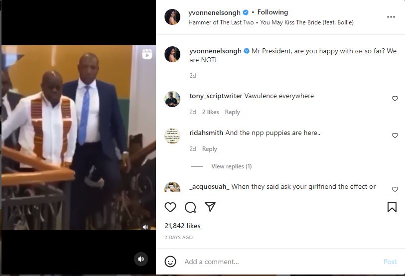 mr president are you happy with ghana so far yvonne nelson quizzes