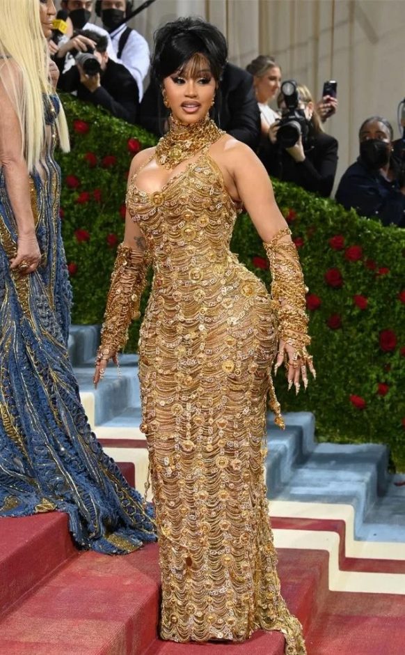 cardi bs 2022 met gala look might be her most stunning ever scaled
