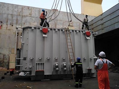 Mobile transformer installed in Ablekuma 1 mobile transformer installed in ablekuma