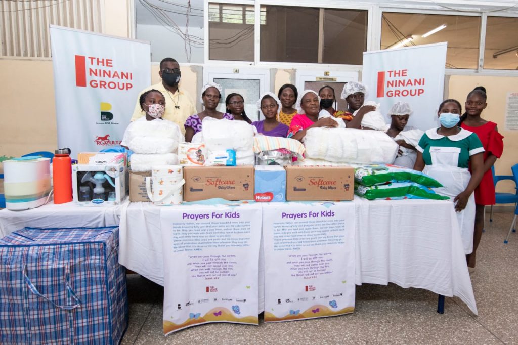 mothers day celebration ninani group donates to korle bu maternity ward