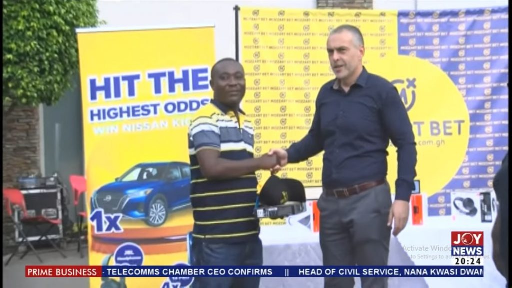 Mozartbet Ghana presents prizes to first batch of winners for “Hit the odds promotion” 1 mozartbet ghana presents prizes to first batch of winners for hit the odds promotion
