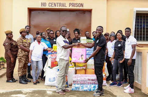 volta my pride association donates to ho central prisons