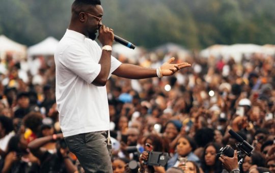 sarkodie was a father to the artistes at ghana party in the park last year akwaaba group ceo