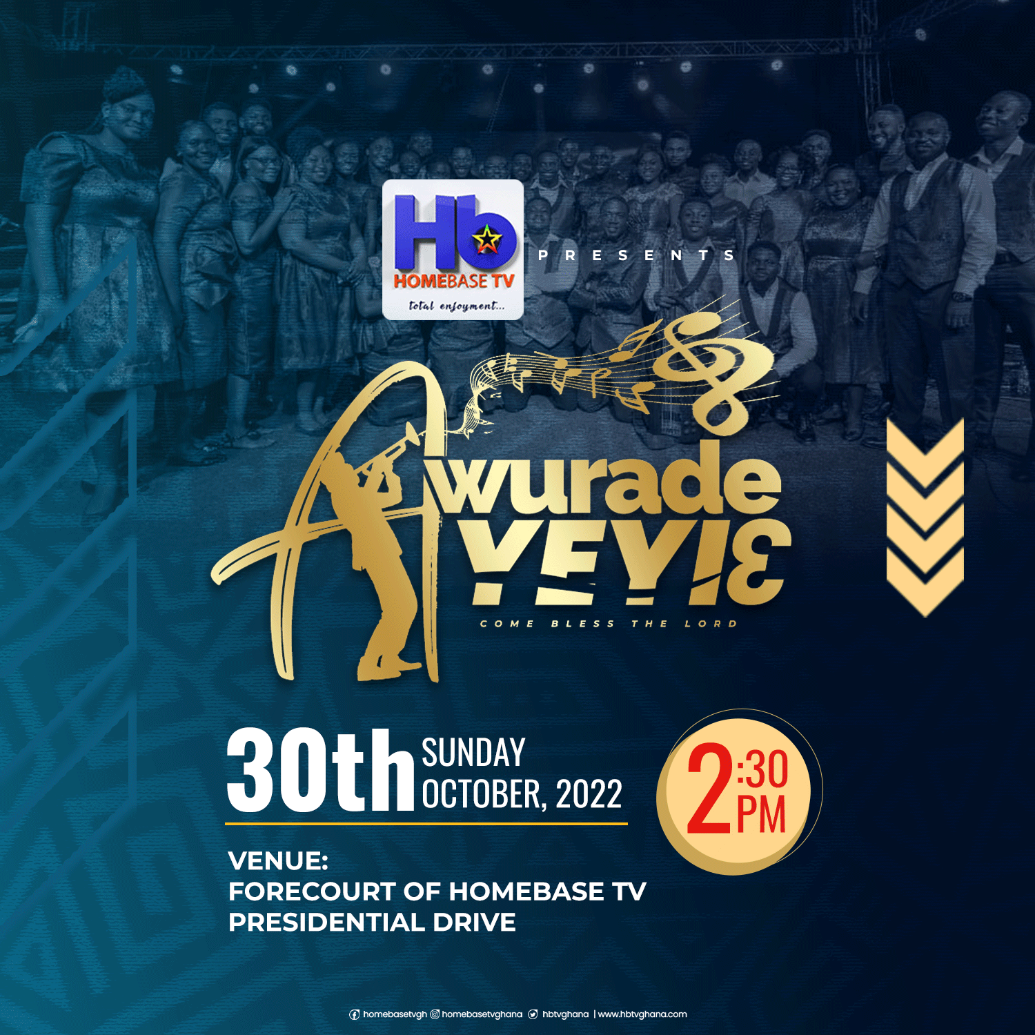Jack Alolome, Hannah Marfo, Mary Ghansah others to headline HB Awuarade Ayeyie 2022 at Homebase Tv forecourt