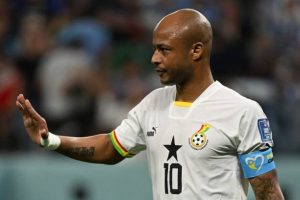 qatar 2022 andre ayew says ghanas elimination is unfortunate confirms daughters collapse after uruguay game