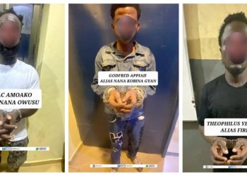 3 arrested for brandishing weapons in viral video; 4 weapons retrieved