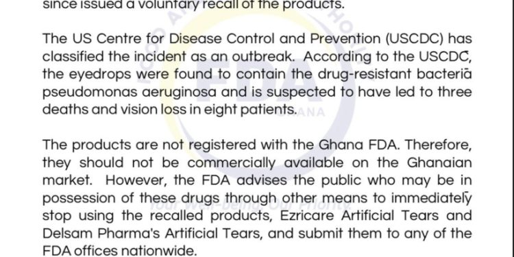 3 die 8 go blind as fda cautions against certain eyedrop brands