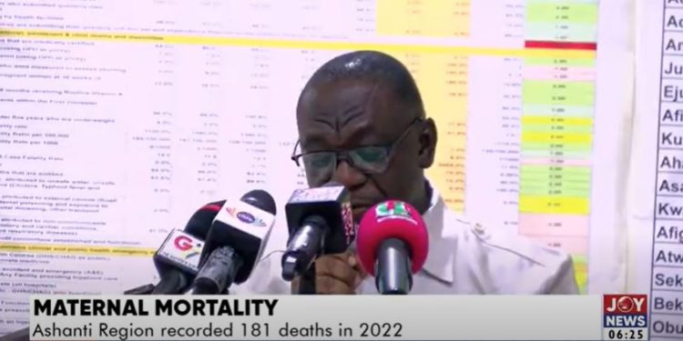 ashanti region records 181 maternal mortality in 2022