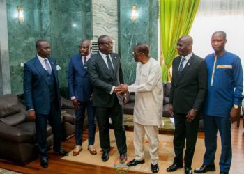 Delegation from GBA pays courtesy call on Speaker Bagbin