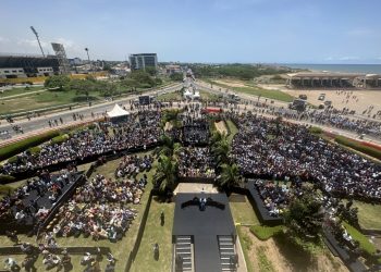 ‘Dream with ambition, lead with conviction’ – Kamala Harris urges African youth