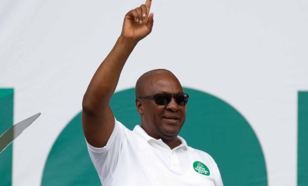 former president mahama ends tour to western region