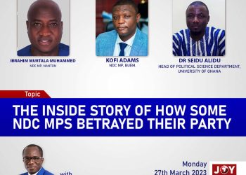 Livestream: PM Express discusses NDCs betrayal